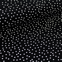 Biojersey Dotties schwarz