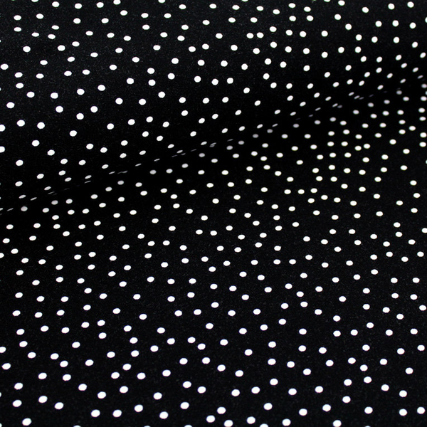 Biojersey Dotties schwarz